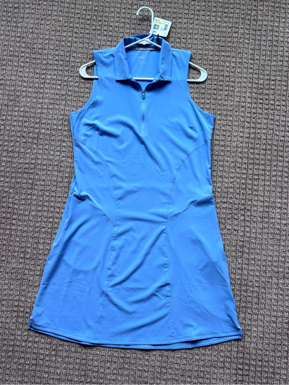 Puma Cruise Dress - light blue collared golf dress